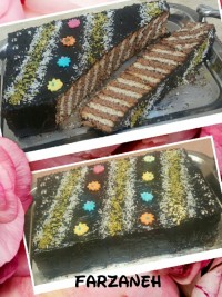 کیک یخچالی من برای اولین بار، عالی شده بود