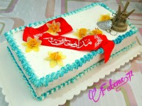 کیک فرشته برفی