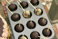 کیک چوبی گرد