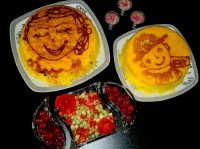 ته چین گوشت و بادمجان