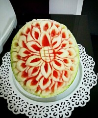 اولین حکاکی هندوانه من