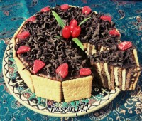 کیک بیسکوییتی من