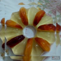 دسر هلو با ژله