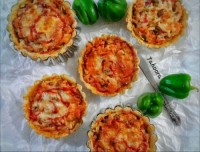 ...پیتزا با خمیر تارت فرانسوی...