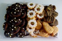 شیرینی سابله (مارمالادی) وشیرینی شکلاتی