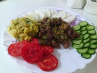 خوراک گوشت گوساله