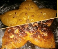 قبل از پختن بعد از پختن