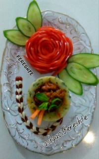 مانتی سیب زمینی