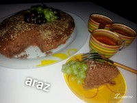 کیک دارچین و شکلات قالبی