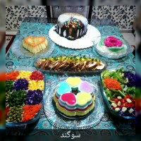 سفره سالگرد ازدواجمون