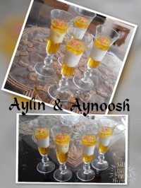 دسر ماست میوه ای