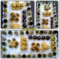 شیرینی نخودچی با پسته