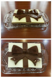 دسر کرم شکلاتی