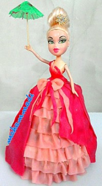 کیک حلقه ای شکلاتی