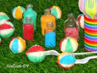 تهیه شکر رنگی