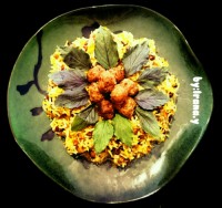 عدس پلو با گوشت (مخصوص بچه های بالای 10 ماه)