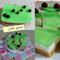 ژله بیسکویت ویترینی