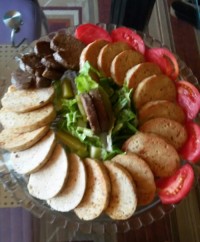 کالباس مرغ و گوشت