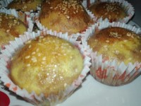 کیک فنجونی دو رنگ