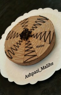 چیز کیک شکلاتی