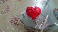 کیک اسفنجی با روکش بریلو
