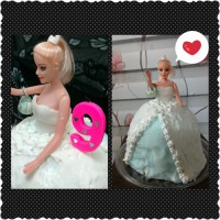 کیک تولد ۹ سالگی خواهرم _