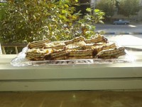 بازم کیک یخچالی این دفعه با موز