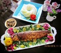 ماهی سرخ شده
