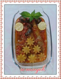 خوراک بادمجان با زیتون