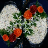 سالاد سیب زمینی اوکراینی