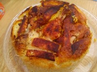مرغ تندوری و برنج