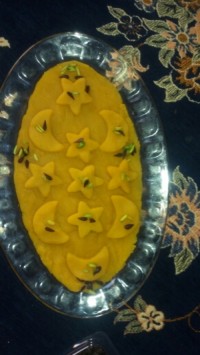 حلوا با ارد برنج