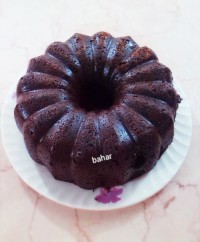 کیک حلقه ای شکلاتی