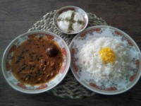 خورشت خلال بادام