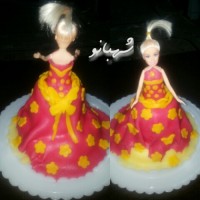 خمیر تزئینی کیک مارسیپان
