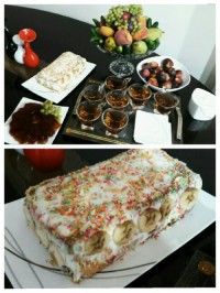 کیک یخچالی، ژله کولا