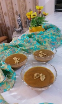 مهلبیه با شیره انگور