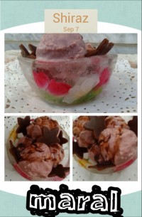 بستنی انار (مخصوص شب یلدا)
