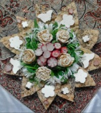 نون پنیر سبزی