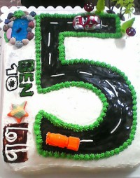 کیک تولد۵سالگی پسرم محمدطاها