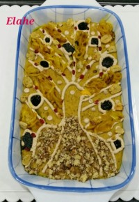 حلیم بادمجان با برنج و بلغور گندم