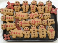 شیرینی زنجبیلی به شکل آدمک