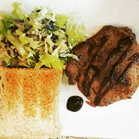 استیک خوشمزه طعم دار شده