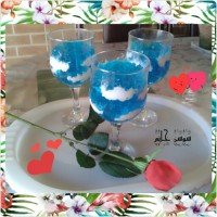 ژله آسمان ابرى