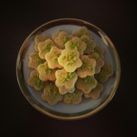 شیرینی نخودچی با پسته