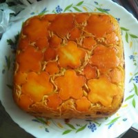 ماکارونی با تهدیگ سیب زمینی