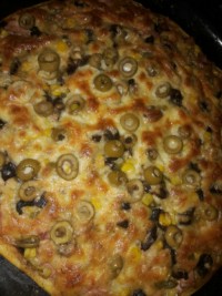 پیتزا مخلوط با خمیر اختراعی