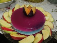ژله بستنی سه رنگ