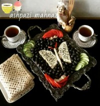 سینی صبحانه با پنیر خونگی