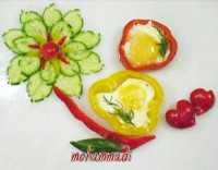 املت زیبا به شکل جزیره (بدون قالب)